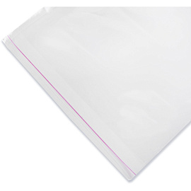 Пакет БОПП 20x30 см 30 мкм с клеевым клапаном (100 штук в упаковке)