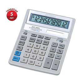 Калькулятор настольный Citizen SDC-888XWH 12-разрядный белый 203x158x31 мм