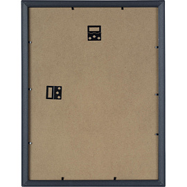 Рамка с паспарту Gloria Black А3 21x30 см пластиковый багет 20 мм черная