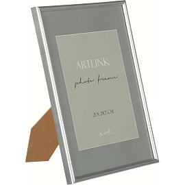 Рамка Decoline Silver А4 21x30 см пластиковый багет 10 мм серебристая