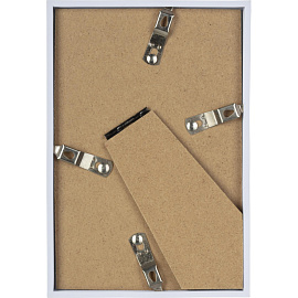 Рамка Decoline White А6 10x15 см пластиковый багет 8 мм белая