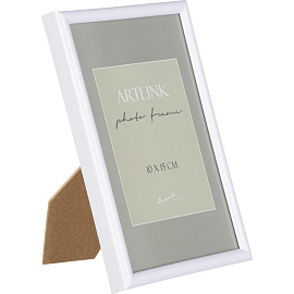 Рамка Decoline White А6 10x15 см пластиковый багет 8 мм белая