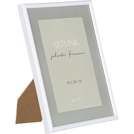 Рамка Decoline White А5 15x20 см пластиковый багет 8 мм белая