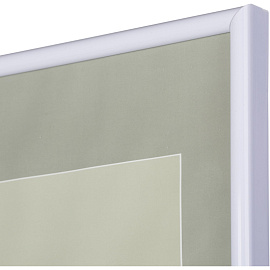 Рамка Decoline White А4 21x30 см пластиковый багет 10 мм белая