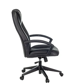 Кресло игровое Zombie Viking 8 чёрное (искусственная кожа, пластик)