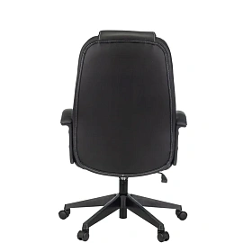 Кресло игровое Zombie Viking 8 чёрное (искусственная кожа, пластик)