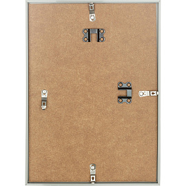 Рамка Комус (Attache) А4 21x30 см пластиковый багет 10 мм серебристая