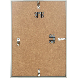 Рамка Комус (Attache) А4 21x30 см пластиковый багет 10 мм серебристая