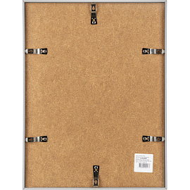 Рамка Комус (Attache) А3 30x40 см пластиковый багет 10 мм серебристая фото Рамка Комус (Attache) А3 30x40 см пластиковый багет 10 мм серебристая