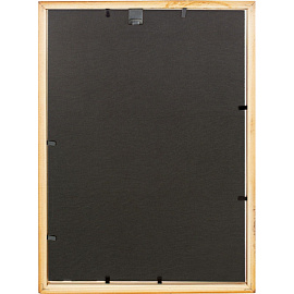 Рамка Комус (Attache) А4 21x30 см деревянный багет 14 мм коньяк