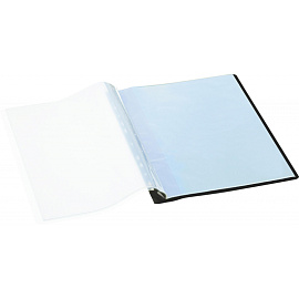 Папка файловая на 30 файлов Attache Economy A4 15 мм черная (толщина обложки 0.16 мм)