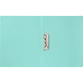 Папка с зажимом Attache Акварель А4 0.35 мм бирюзовая (до 120 листов)