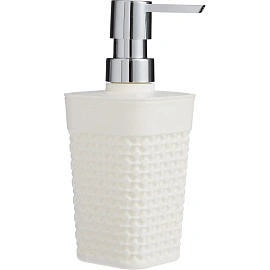 Дозатор для жидкого мыла Plast Team Oslo из пластика трапециевидный бежевый (PT1345МЛ-16)