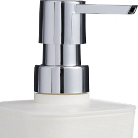 Дозатор для жидкого мыла Plast Team Oslo из пластика трапециевидный бежевый (PT1345МЛ-16)