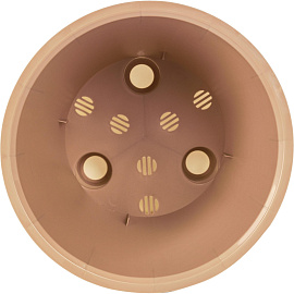 Горшок для цветов InGreen London 15.7 л с внутренней вставкой 14 л сливочный (29.5x32 см)