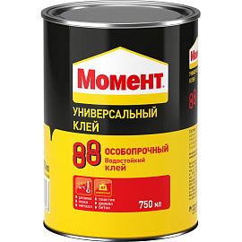 Клей универсальный Момент 88 особопрочный водостойкий 750 мл