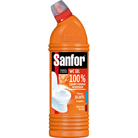 Средство для сантехники Sanfor WC gel Super Power 750 г