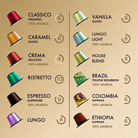 Кофе в капсулах для кофемашин Coffesso Decaffeinato (20 штук в упаковке)