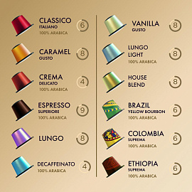 Кофе в капсулах для кофемашин Coffesso Ristretto blend (20 штук в упаковке)