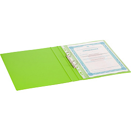 Папка на 2-х кольцах Bantex (Attache Selection) A4 35 мм салатовая до 220 листов