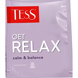 Чайный напиток травяной Tess Get Relax 20 пакетиков (бузина)