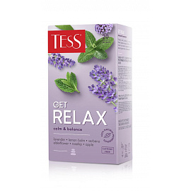 Чайный напиток травяной Tess Get Relax 20 пакетиков (бузина)