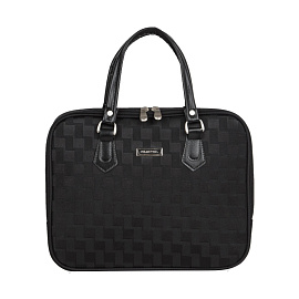 Сумка-папка деловая Polar чёрная полиэстер