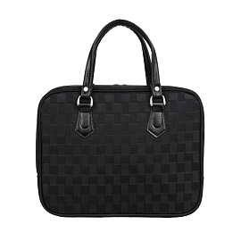 Сумка-папка деловая Polar чёрная полиэстер