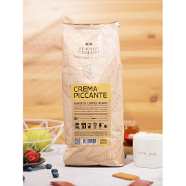 Кофе в зернах Деловой Стандарт Piccante Crema 1 кг (пакет)