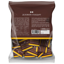 Шоколад порционный Деловой Стандарт Milk&Cookies 400 г