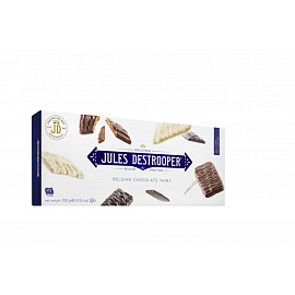 Печенье сдобное в глазури Jules Destrooper Belgian Chocolate Thins 100 г