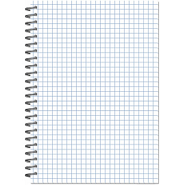 Бизнес-тетрадь Attache Мозаика зеленая А5 80 листов в клетку на спирали (146x205 мм)