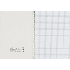 Бизнес-тетрадь Attache Мозаика зеленая А5 80 листов в клетку на спирали (146x205 мм)