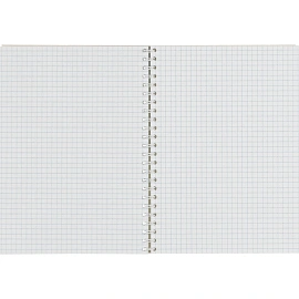 Бизнес-тетрадь Attache Мозаика зеленая А5 80 листов в клетку на спирали (146x205 мм)