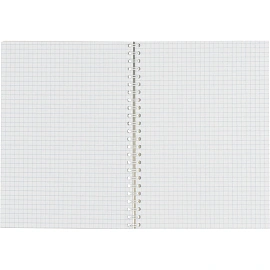 Бизнес-тетрадь Attache Мозаика синяя А5 80 листов в клетку на спирали (146x205 мм)