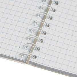 Бизнес-тетрадь Attache Мозаика синяя А5 80 листов в клетку на спирали (146x205 мм)