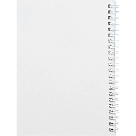 Бизнес-тетрадь Attache А5 80 листов черный в клетку на спирали (140х195 мм)