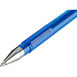 Ручка гелевая неавтоматическая Erich Krause G-Tone синяя (толщина линии 0.4 мм, 17809)