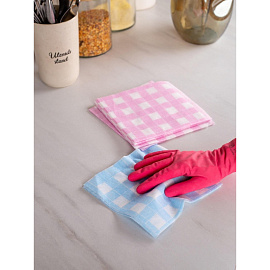 Салфетки хозяйственные Paclan Soft Сlean вискоза 35x35 см 50 г/кв.м (5 штук в упаковке)