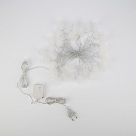 Гирлянда светодиодная Шишки линия теплый белый свет 30 светодиодов (5 м)