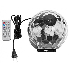 Диско-светильник Диско-шар разноцветный свет