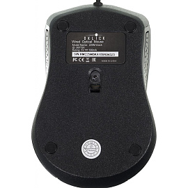 Мышь проводная Oklick 225M черная (997791)