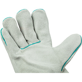 Краги спилковые Т-34 пятипалые серые