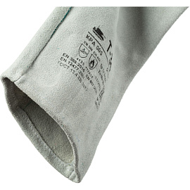 Краги спилковые Т-34 пятипалые серые