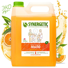 Мыло жидкое Synergetic Фруктовый микс 5000 мл