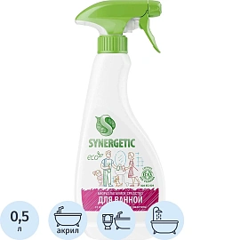 Средство для сантехники универсальное Synergetic 0.5 л для туалета/ванной и душевых и акриловых ванн