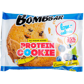 Печенье протеиновое Bombbar Смородина-черника 40 г