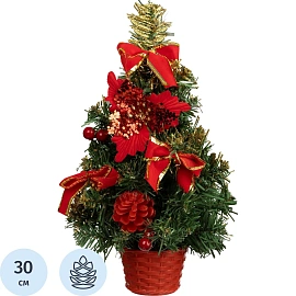 Елка новогодняя настольная, 30 см 237275