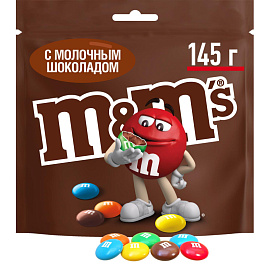 Драже M&M`s с молочным шоколадом 145 г