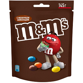 Драже M&M`s с молочным шоколадом 145 г